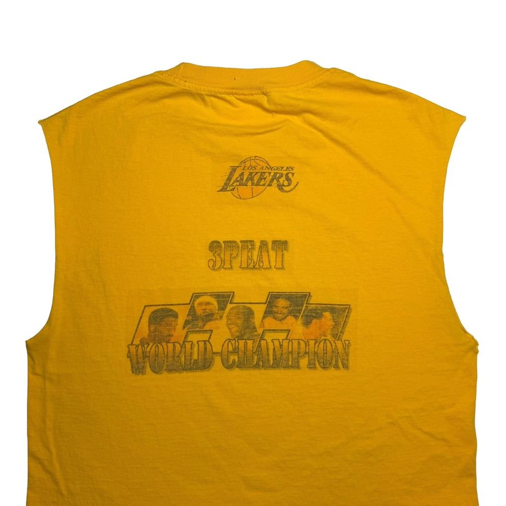 Vintage 2000s LA Los Angeles Lakers x Shaq Kobe Bryant era basketball shirt